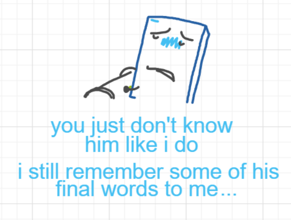 A panel from Ready Oar Knot, episode three of the Board Boards object show by Furretwalk/WalkingFurret.